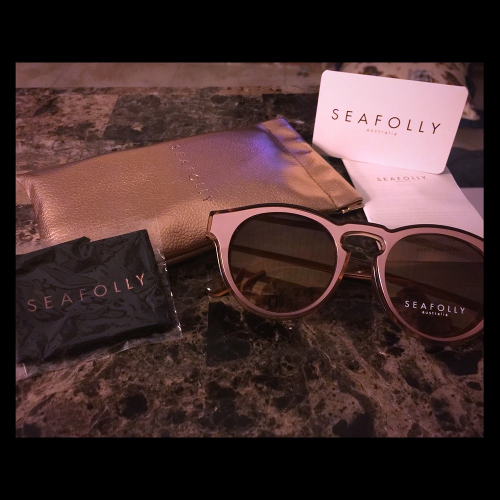 Seafolly Sunglasses In Bronte Blush